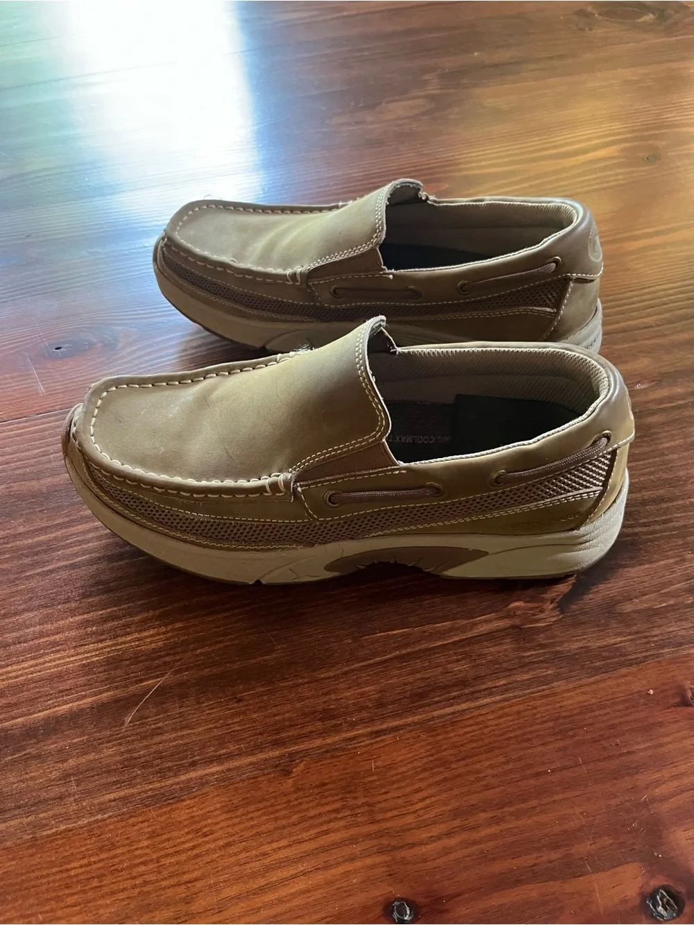 Men's Casual Slip-On Loafers in Tan